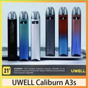 UWELL Caliburn A3S咖哩棒A3S POD電子煙主機官網評價說明書